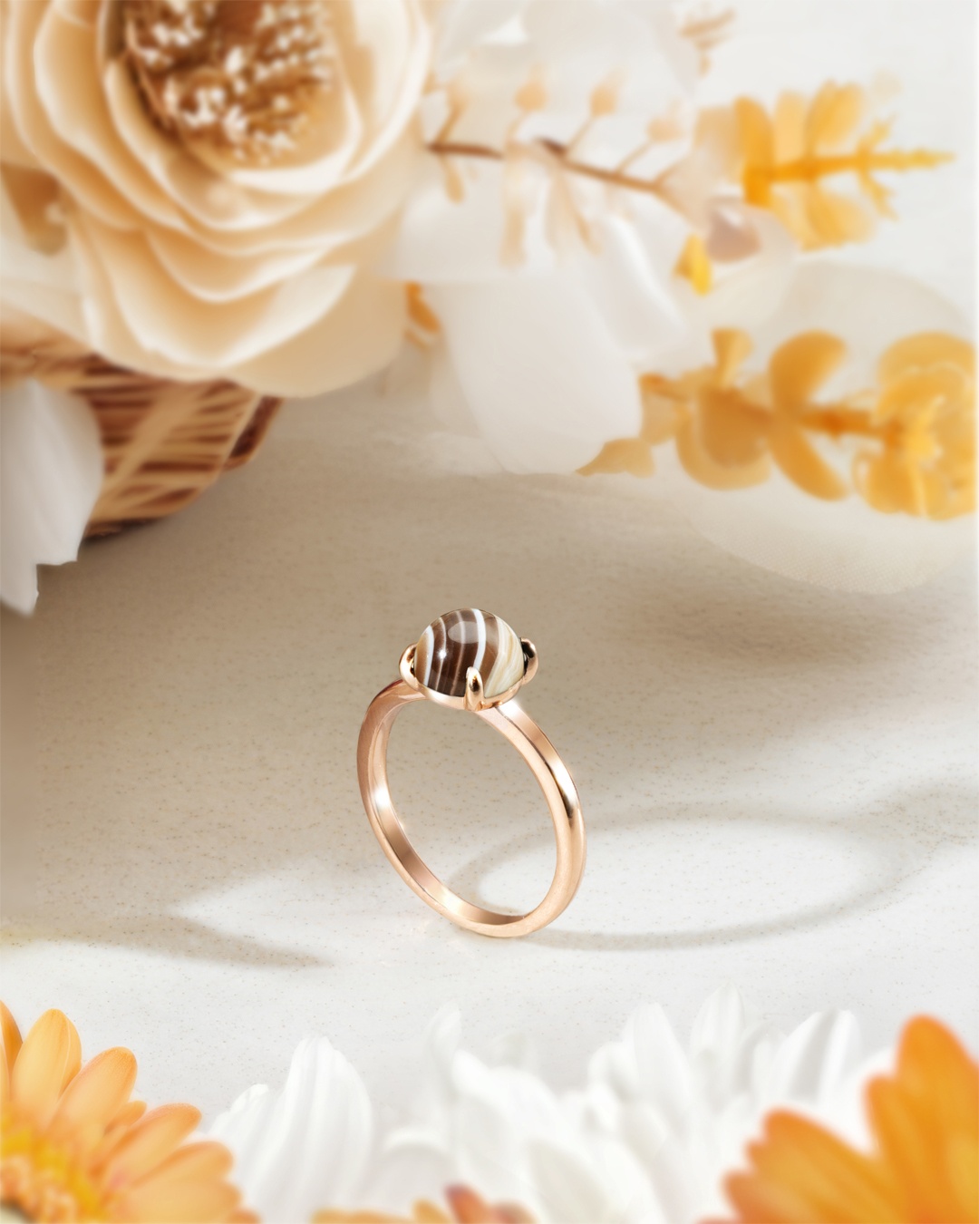 Ring Botswana Achat Avellia