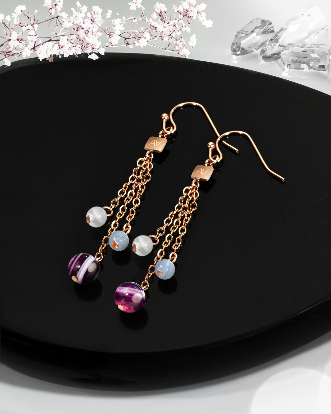 Ohrringe Steinheilkunde Emotionales Gleichgewicht