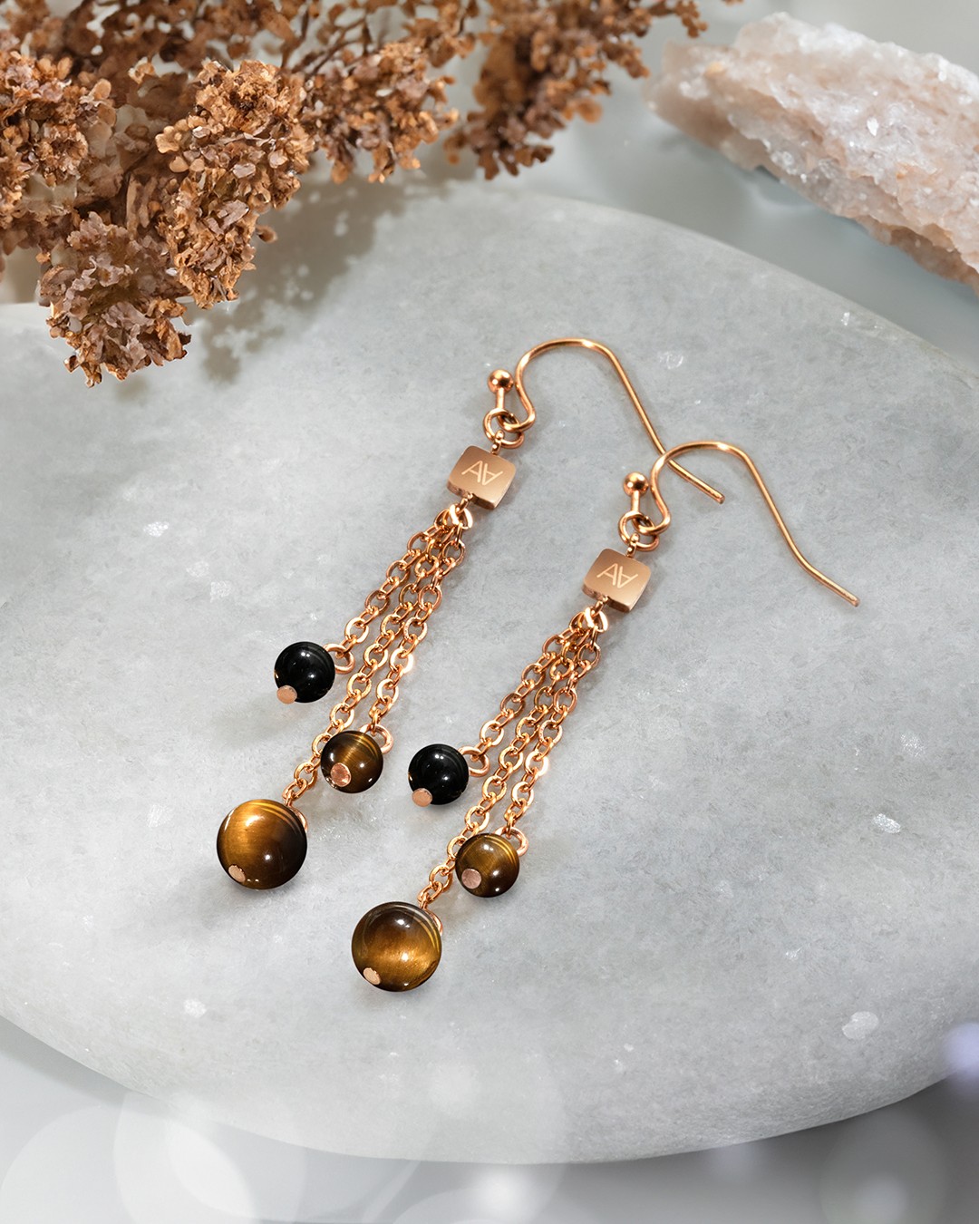 Ohrringe Steinheilkunde Schutz