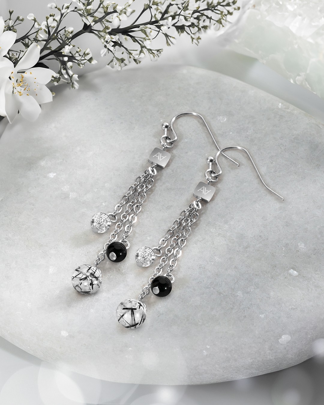 Ohrringe Steinheilkunde Selbstvertrauen