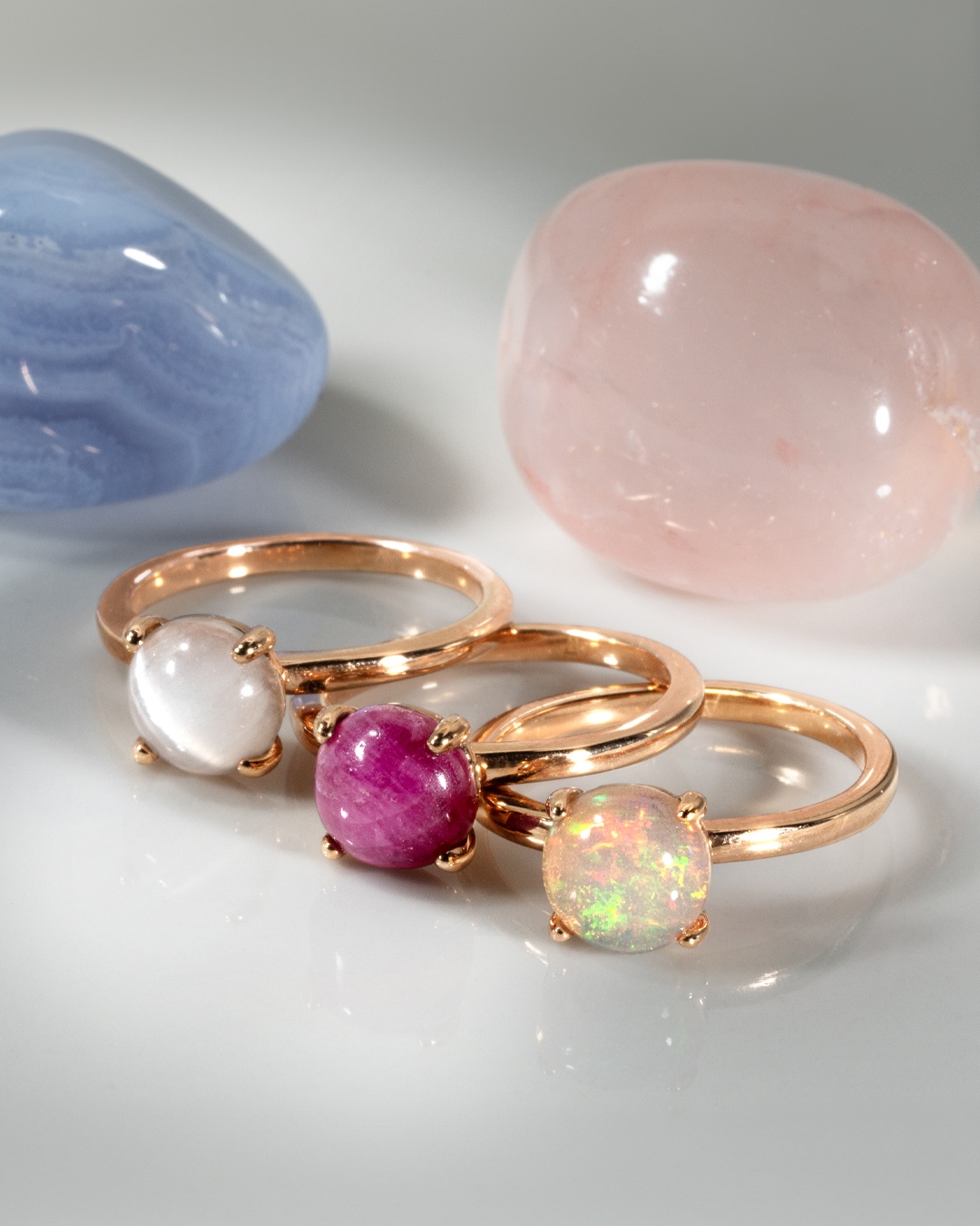 Packshot Ring Afrikanischer Opal Lericia