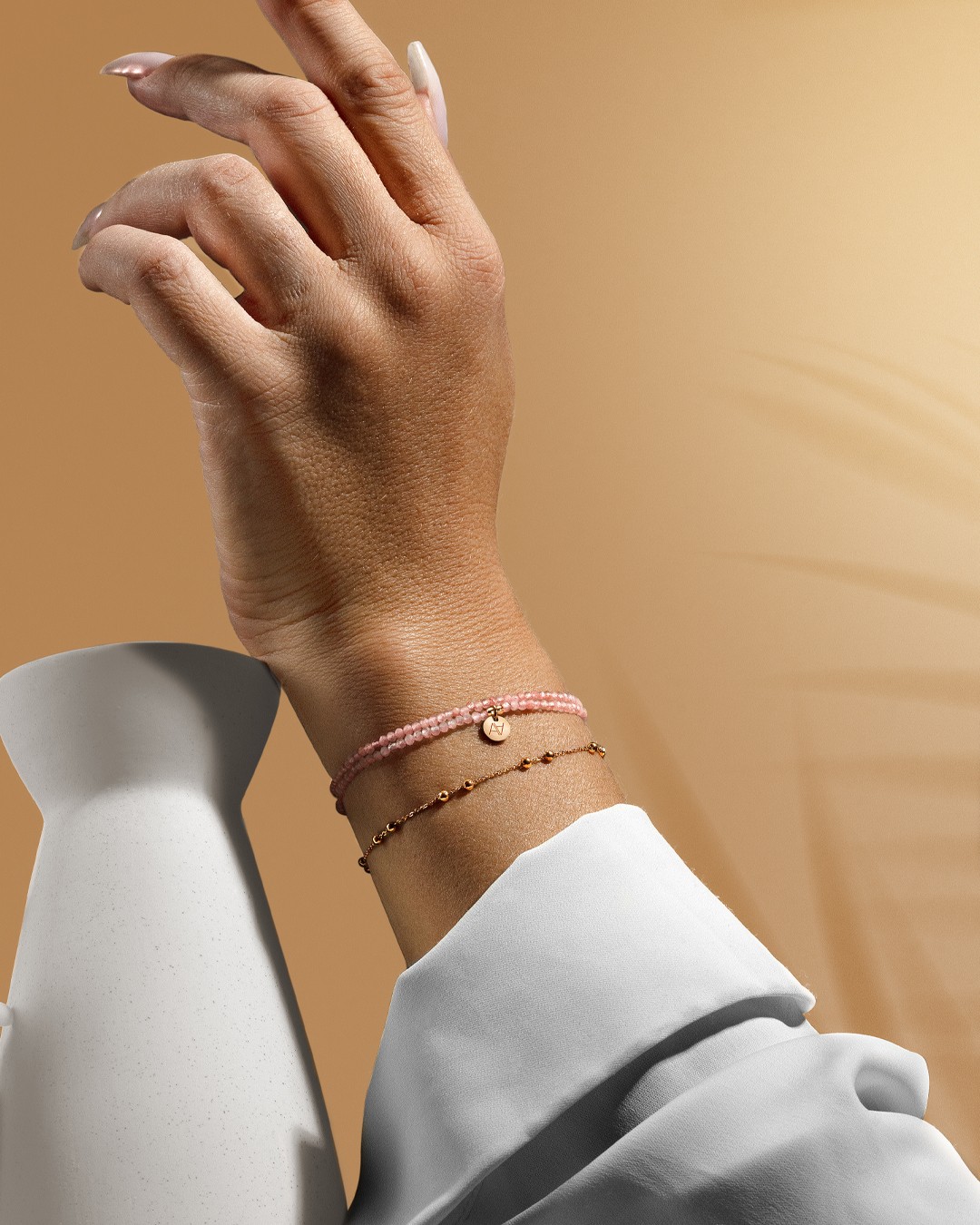 Armband Rosenquarz Comissillo