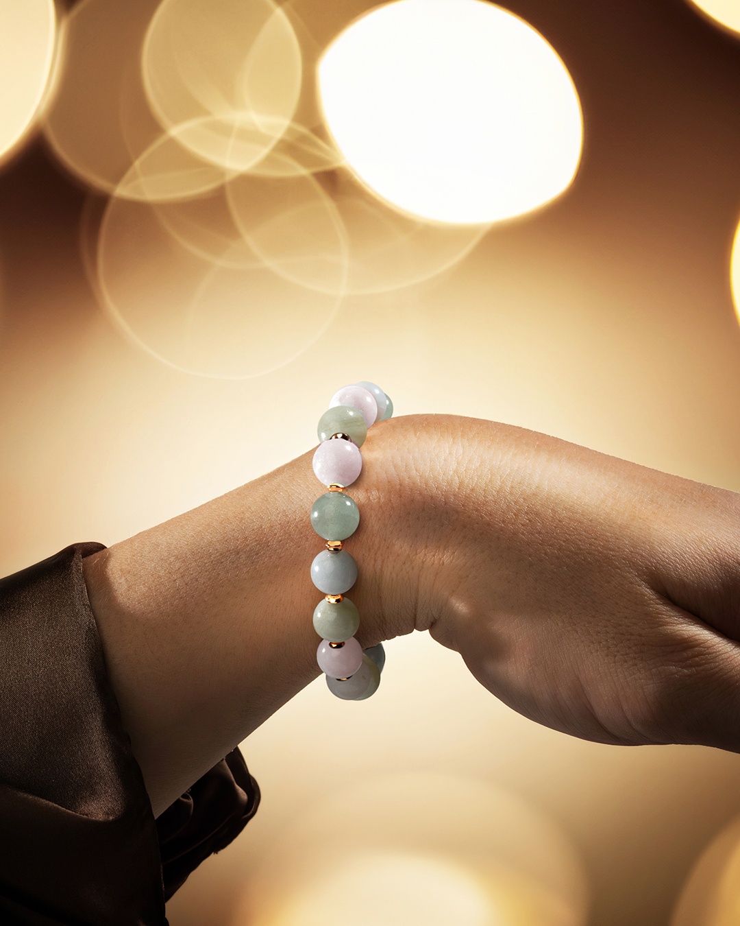 Armband Mehrfarbiger Aquamarin Corricellara