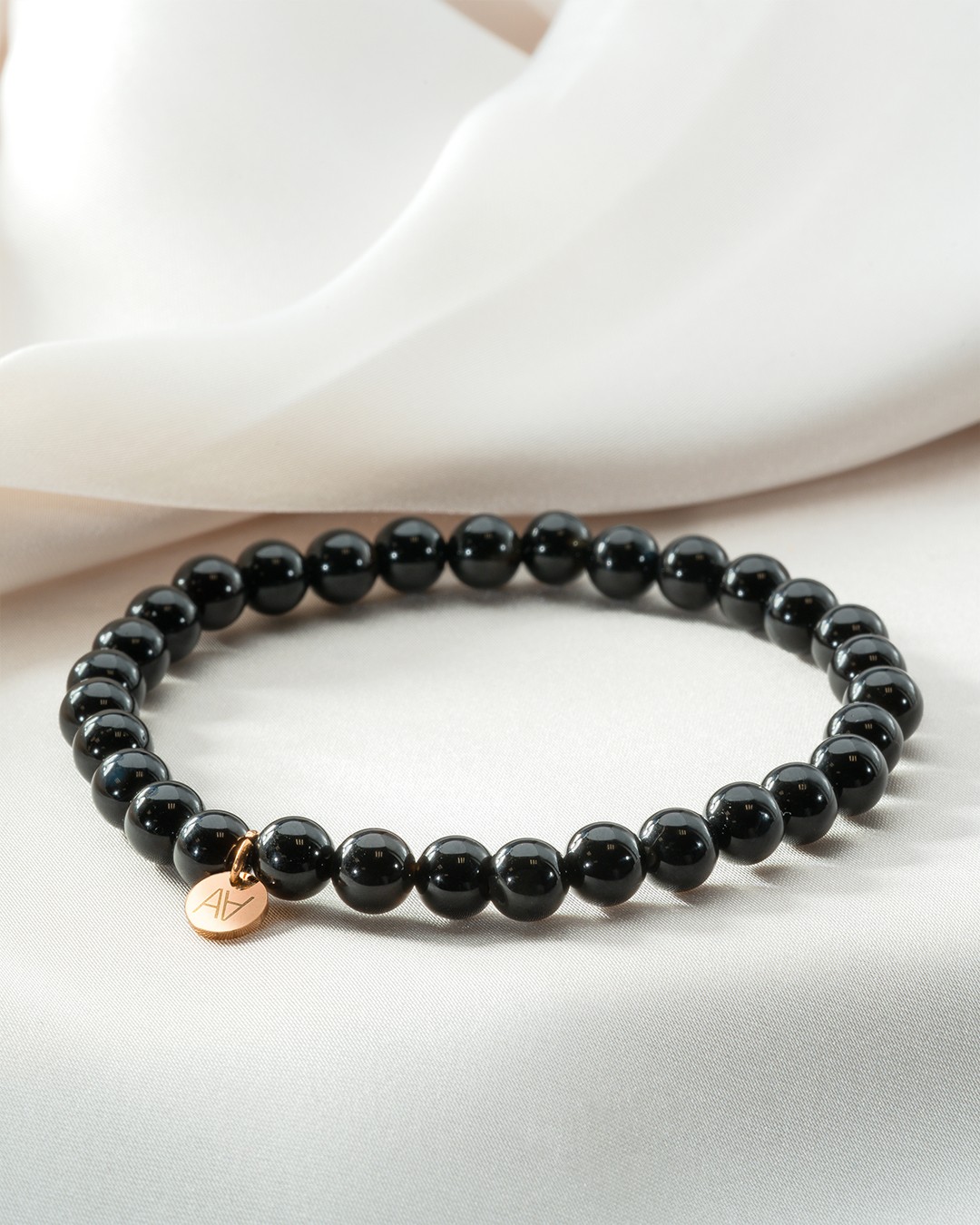 Armband Natursteine Bracelet onyx 6mm