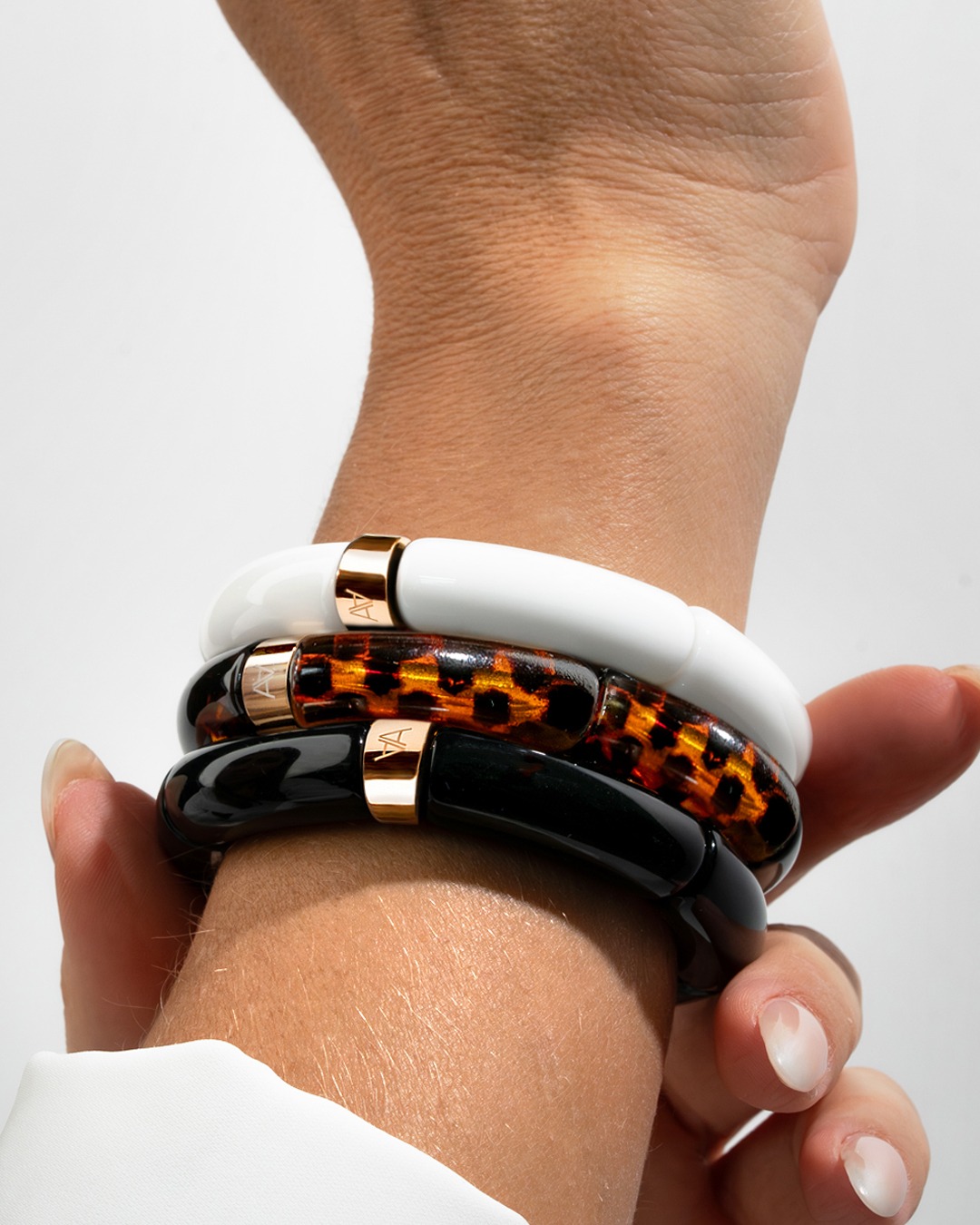 Armband Herbstlichter Weiß Casoli