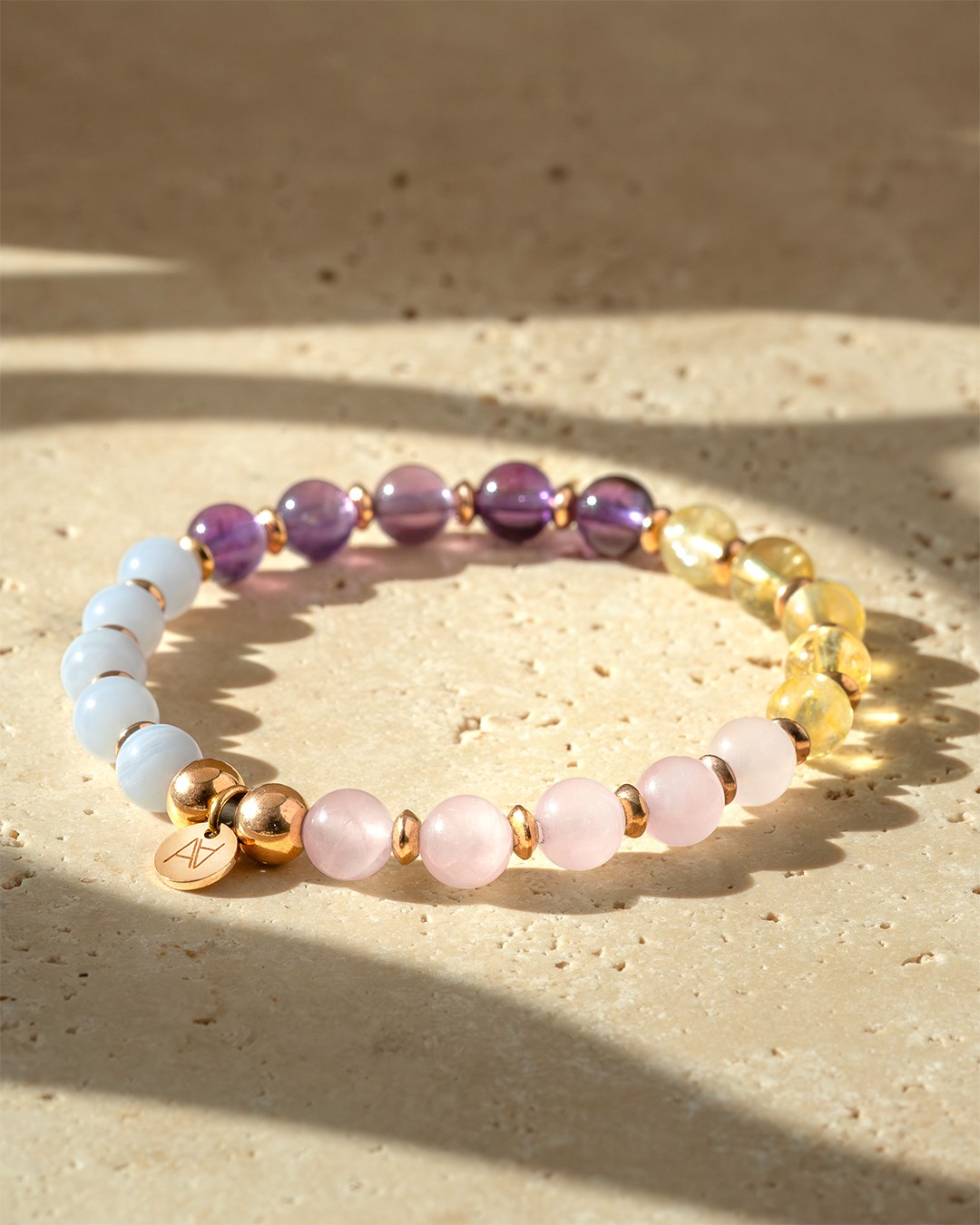 Armband Steinheilkunde Bracelet de lithothérapie personnalisé