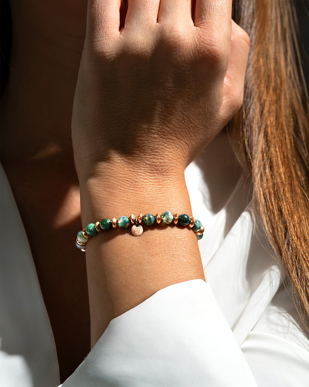 Armband Rindenachat Irsina