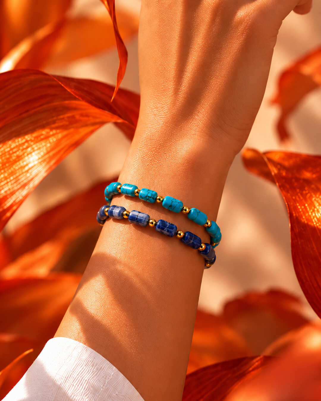 Armband Natursteine Set Marenotte