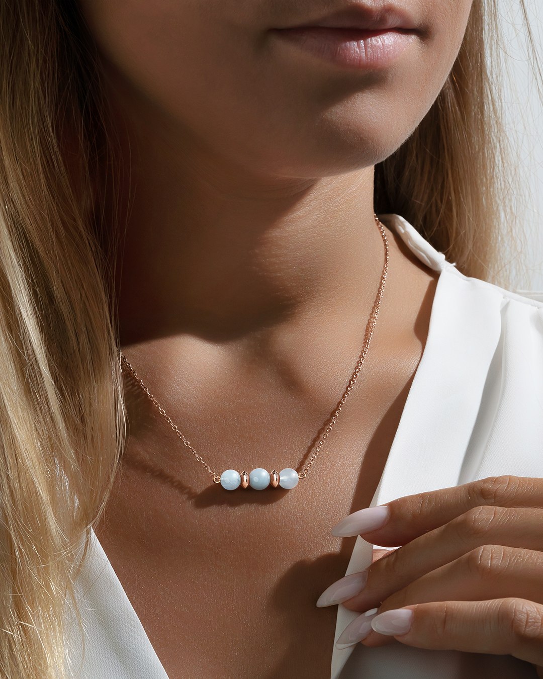 Anhänger Aquamarin Caprina