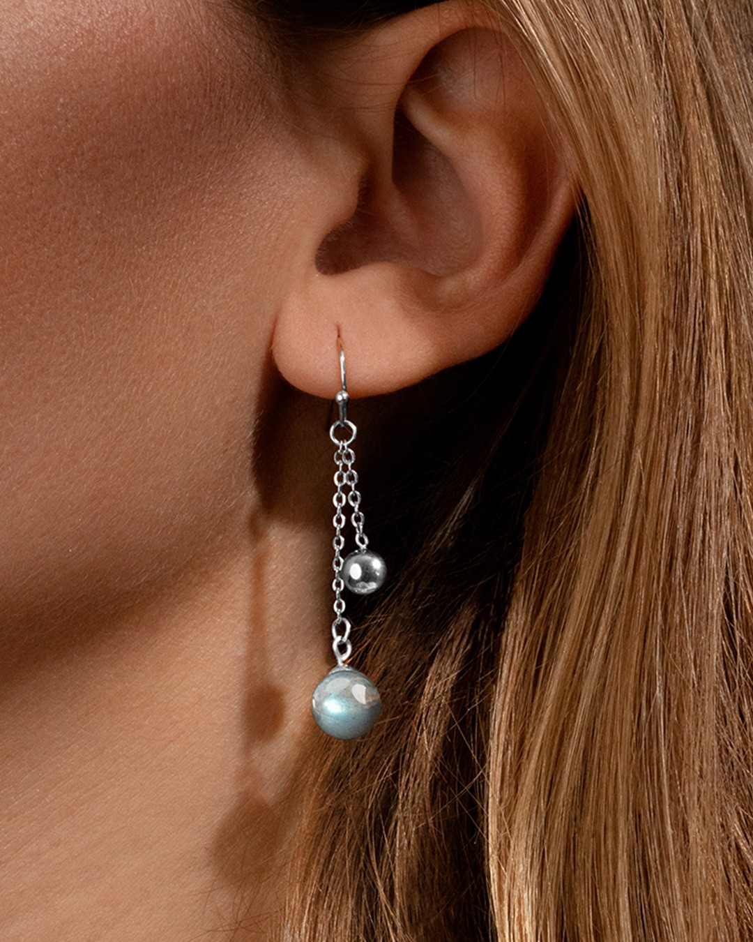 Ohrringe Labradorit Oretti