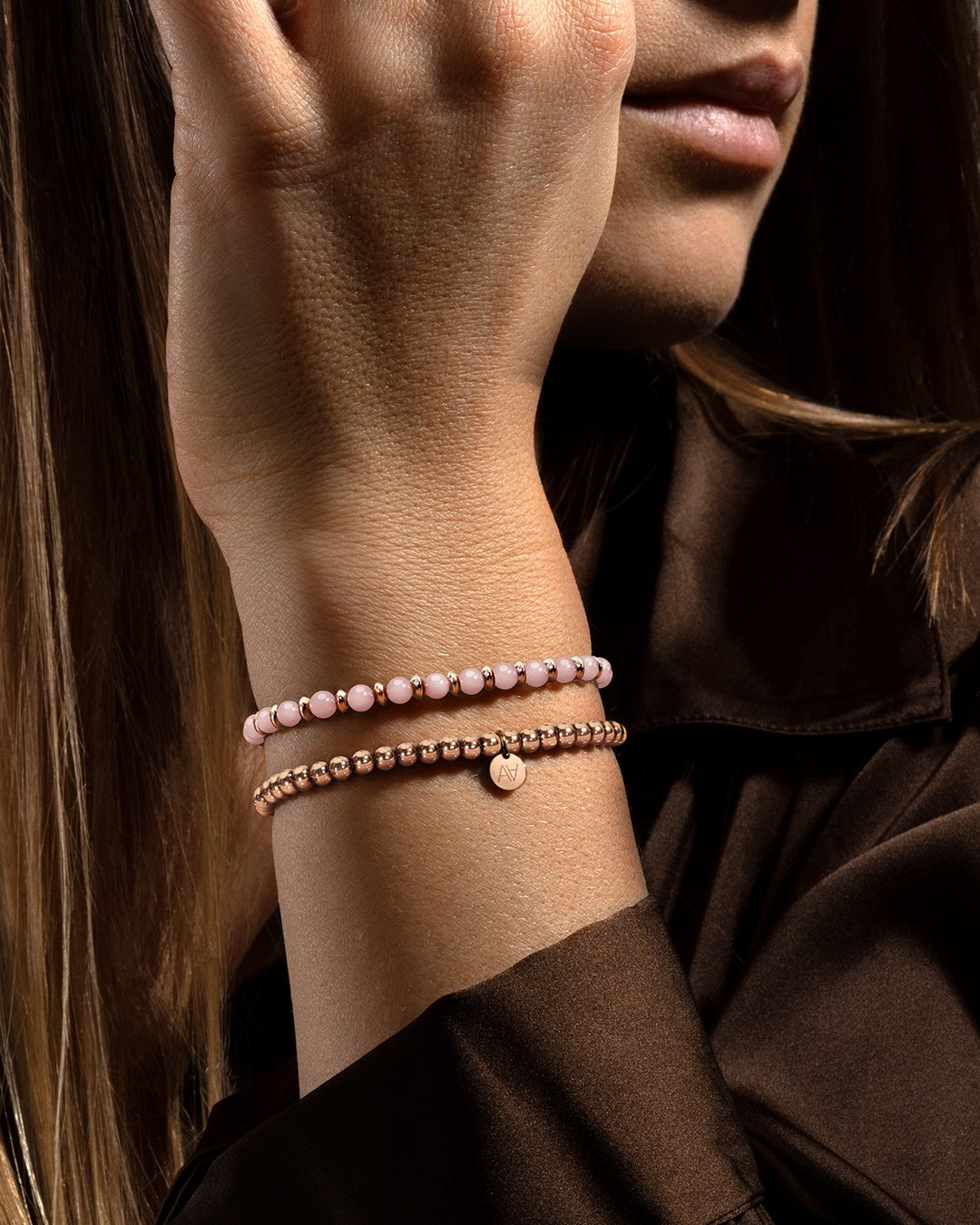 Armband Rosenquarz Comissito